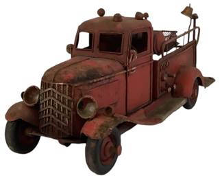 Tin Firetruck 
