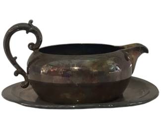 Reed Barton Silver Plate Gravy Boat 