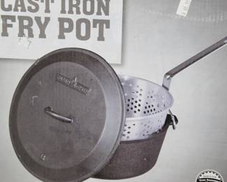 Cast Iron Fry Pot