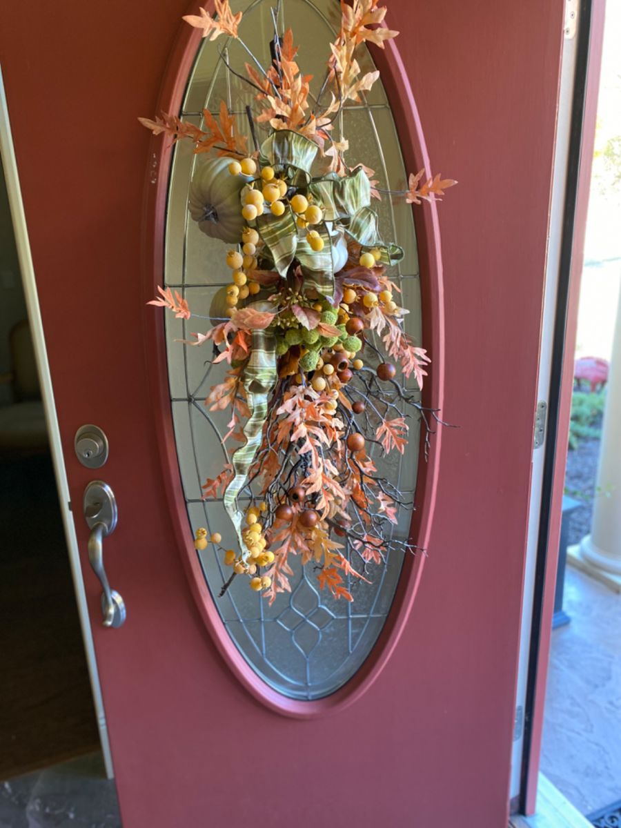 Lovely Front door arrangement 