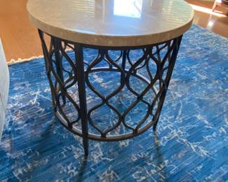 Occasional table - metal & wood