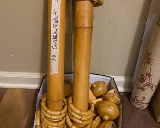 Curtain Rod set with rings & more