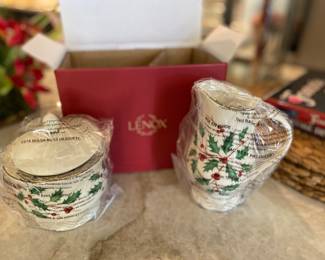 Lenox sugar & creamer set