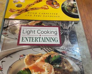 Light Cooking  Entertaining book