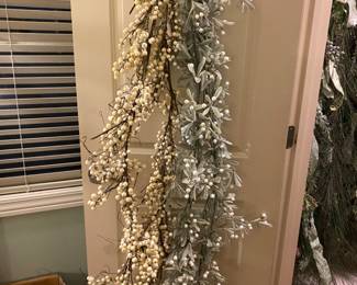 Lots of swags & greenery 