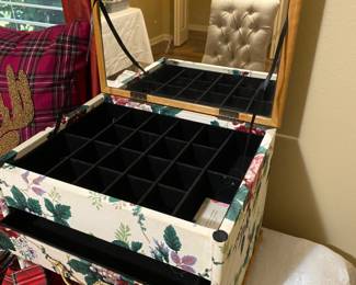 Lovely large jewelry storage box