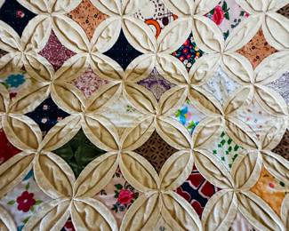 Handmade vintage quilt
