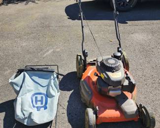 Self walking push mower