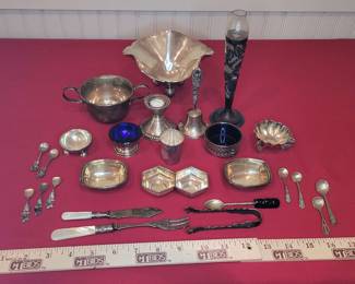 Sterling Silverplate Unmarked