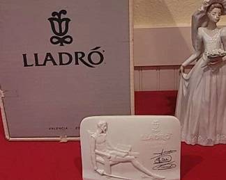 Lladro Bride Collectors Society Plaque