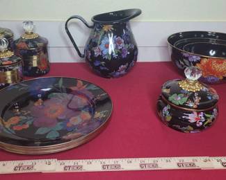 MacKenzieChilds Flower Market 12pc Set