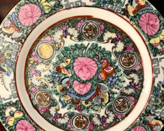 Lord And Taylor Hong Kong Hand painted- 14 pieces