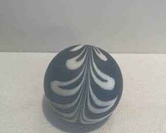 Glass paperweight