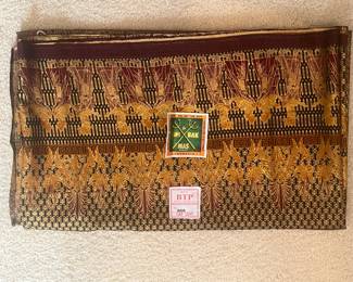 Batik fabric, 64" x 45"