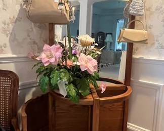 Unique Hall Tree w/storage