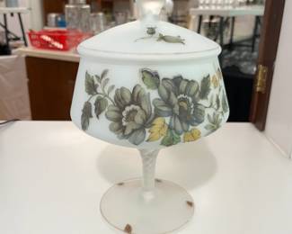 Frosted covered dish