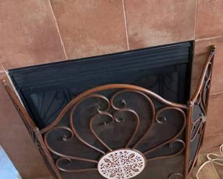 FIREPLACE SCREEN