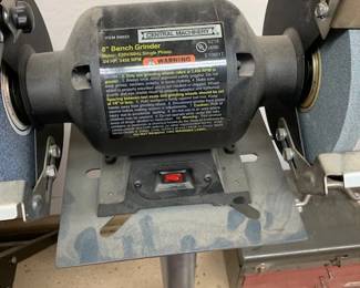 8 CENTRAL MACHINERY GRINDER