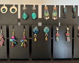 TealPurple Earring Sets