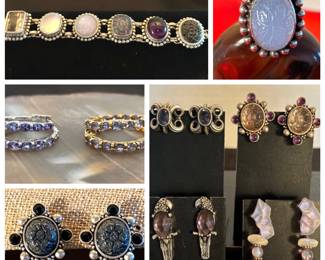 Jewelry Steven Purple black