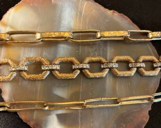 Vintage Atwood Sawyer, Italy,  Israel Bracelets