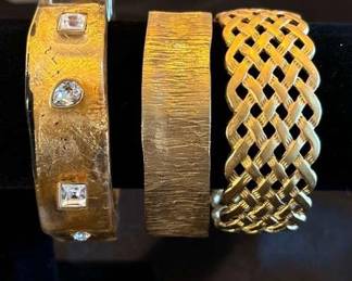 Chunky Gold Bracelets