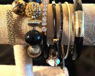 Black Gold Bracelets 