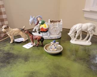 Collection of Vintage Table Articles.