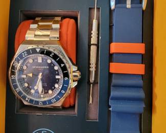Spinnaker Automatic Watch Dumas GMT