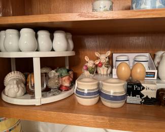 Dozens of Salt Pepper Shakers