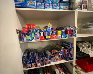 Aluminum Foil, Saran Wrap