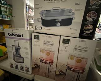 New in the Box Cuisinart, Crockpot