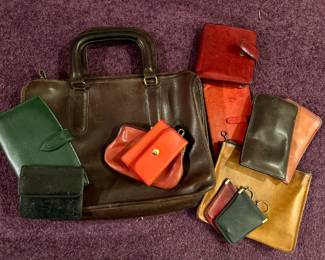 Vintage Bonnie Cashin Coach Bag, Vintage Coach Wallets and Key holders and Coin purses