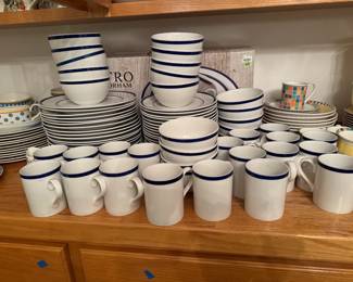 Vintage Gorham "Bistro" China set