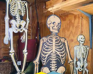 It’s a nice collection of vintage Halloween decorations