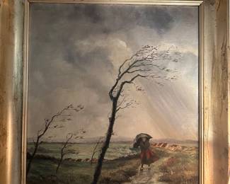 Hans Schaefer Original- A Lone Tree