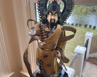 Cloisonne Chinese Warrior