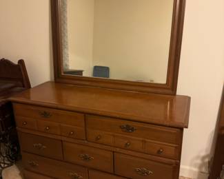 Antique dresser w/ mirror