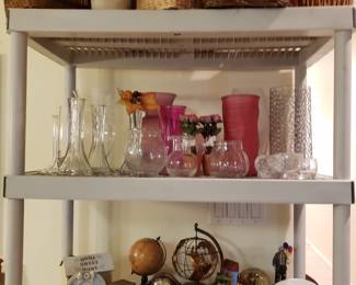 BASKETS, VASES & HOME DECOR ITEMS