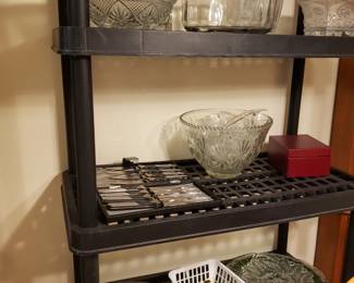 GLASSWARE & PLATTERS