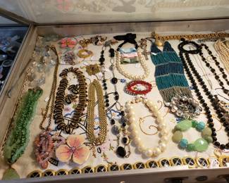 VINTAGE AND COSTUME JEWELRY