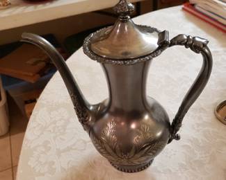 SILVER PLATE EWER