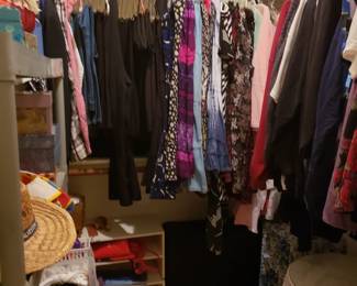 CLOTHES AND CLOSET ITEMS
