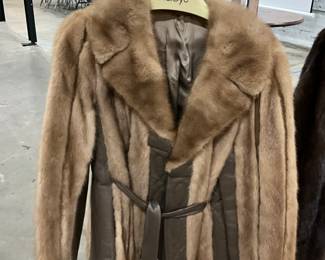Stunning Mink and Leather Dinner Jacket! You will be the talk of the town.