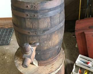 74, medium size barrel and jug.