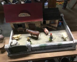 51. Farm set with animals and people