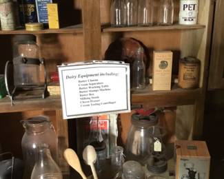209. Dairy department. Zoom in on sign showing categories we have.