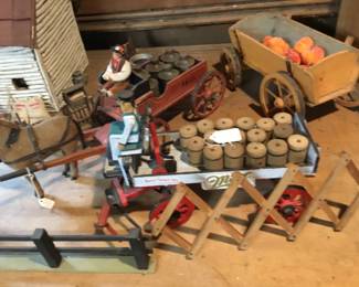 133. Wagons, carts.