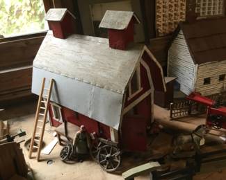131. Barn with accessories