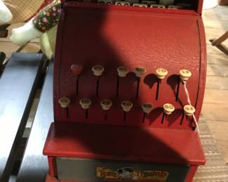 144. Vintage cash register